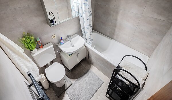 フラット 部屋数 1 部屋 | München-Haidhausen | 70482 | Badezimmer