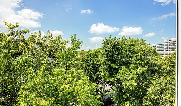 フラット 部屋数 2 部屋 | München-Hadern | 70410 | Ausblick vom Wintergarten