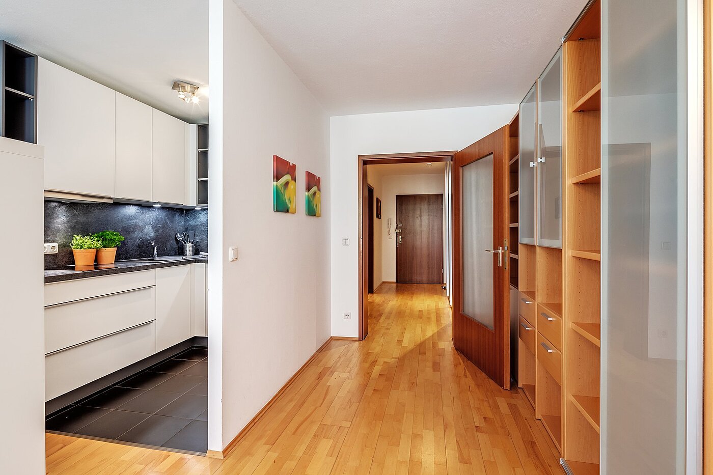 フラット 部屋数 1 部屋 | München-Haidhausen | 2102ML4 | Blick zum Eingangsbereich