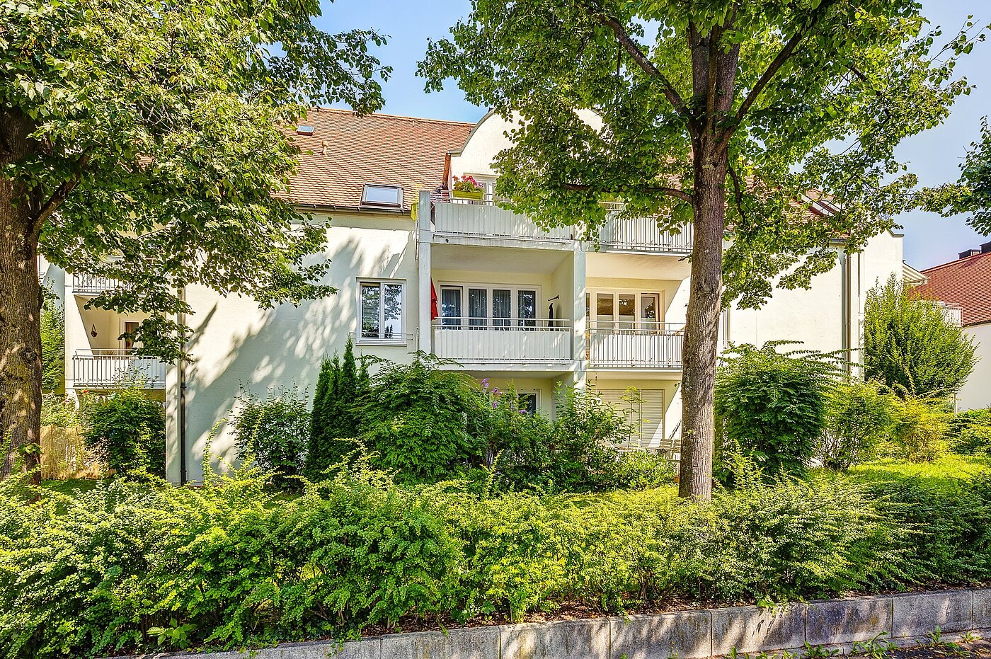 フラット 部屋数 2 部屋 | München-Nymphenburg | 2107ML3 | Rückansicht