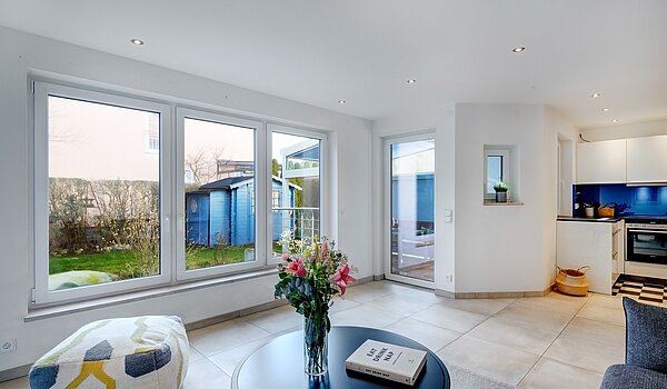 フラット 部屋数 4 部屋 | Ismaning | 700081 | Offenes Wohn- & Esszimmer