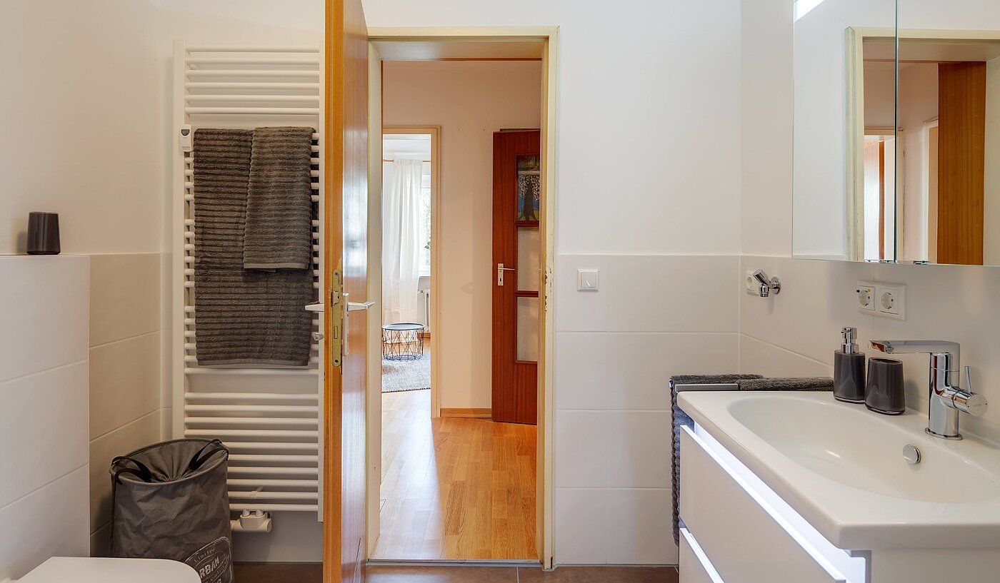 フラット 部屋数 4 部屋 | Freising | 2003ML7 | ...Badezimmer