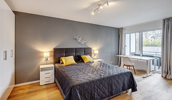 フラット 部屋数 4 部屋 | München-Au | 70423 | Schlafzimmer