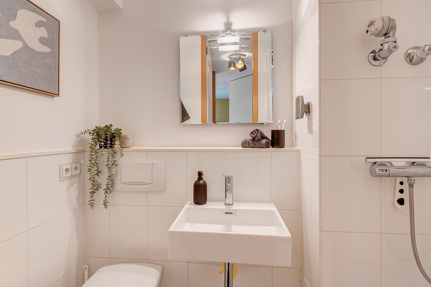 フラット 部屋数 1.5 部屋 | München-Maxvorstadt | 70480 | Badezimmer