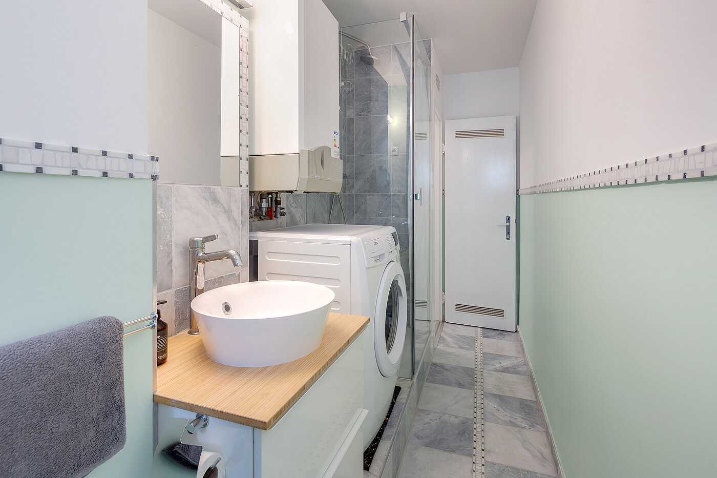 フラット 部屋数 2 部屋 | München-Sendling | 70414 | Badezimmer