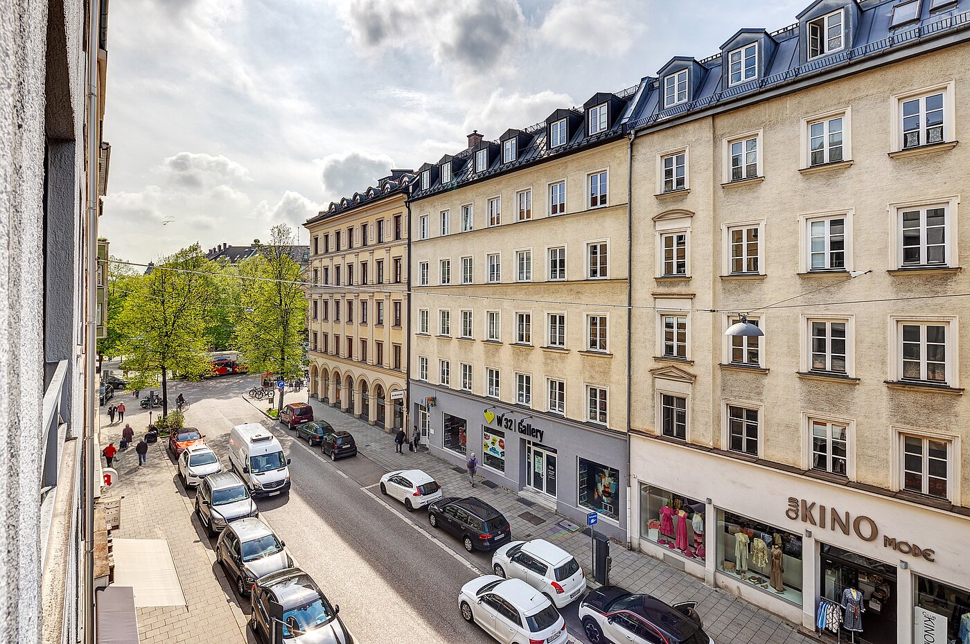 Apartment 部屋数 1 部屋 | München-Haidhausen | 70242 | Blick aus dem Fenster