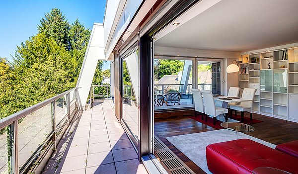 Penthouse 部屋数 2.5 部屋 | München-Harlaching | 702581 | Dachterrasse