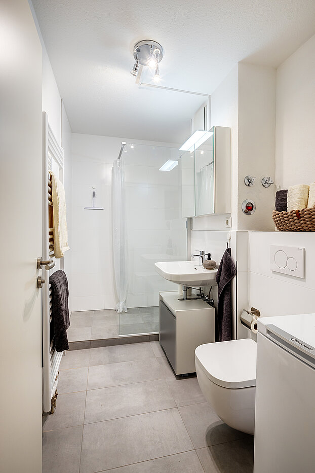 フラット 部屋数 2 部屋 | Erding | 70431 | Badezimmer