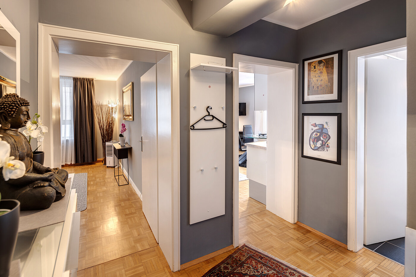 フラット 部屋数 2 部屋 | 70219 | Vom Eingang kommend