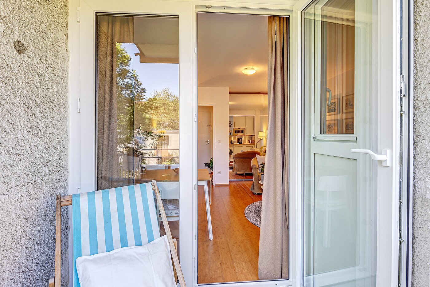 フラット 部屋数 1 部屋 | München-Schwabing | 2210ML3 | Zugang zum Balkon