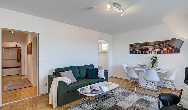 フラット 部屋数 2 部屋 | München-Moosach | 70407 | Wohnbereich