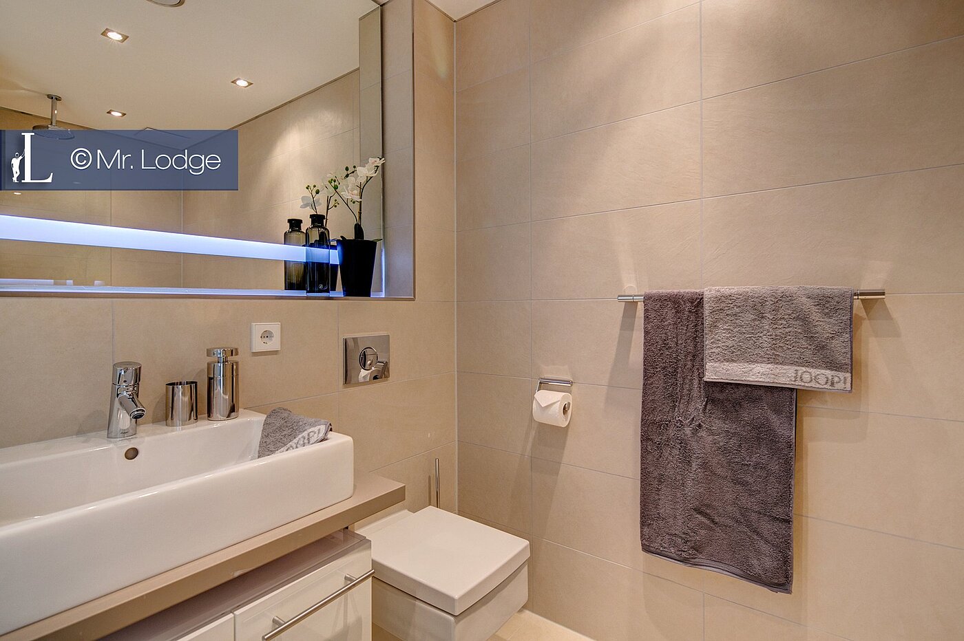 フラット 部屋数 1 部屋 | München-Bogenhausen | 1802ML4 | Modernes Badezimmer
