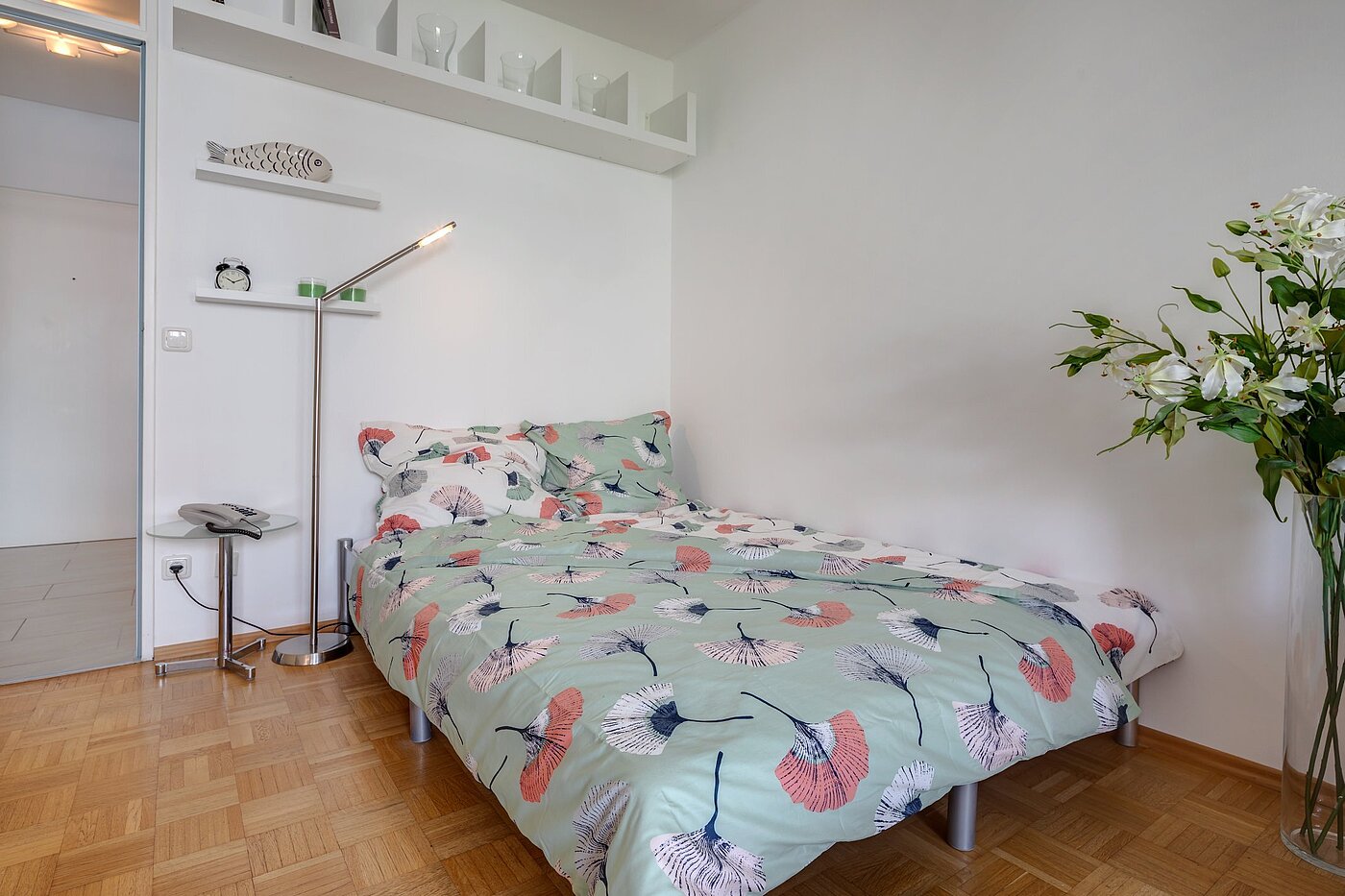 フラット 部屋数 1 部屋 | München-Bogenhausen | 1809ML7 | Bett 140 x 200