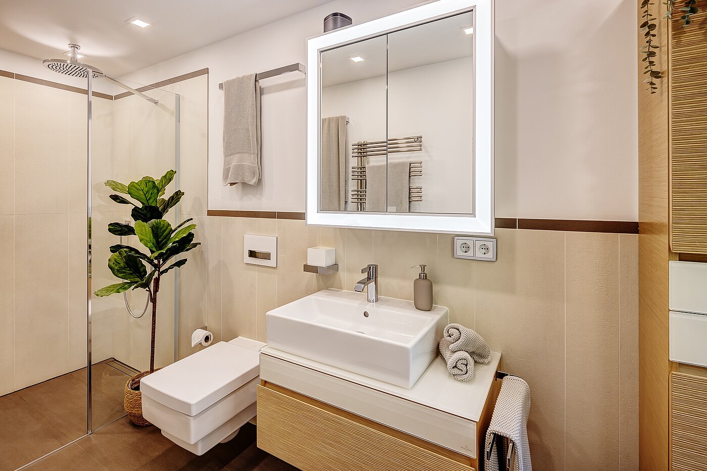 角のテラスハウス 部屋数 3 部屋 | Kreuth | 70037 | ...mit Dusche