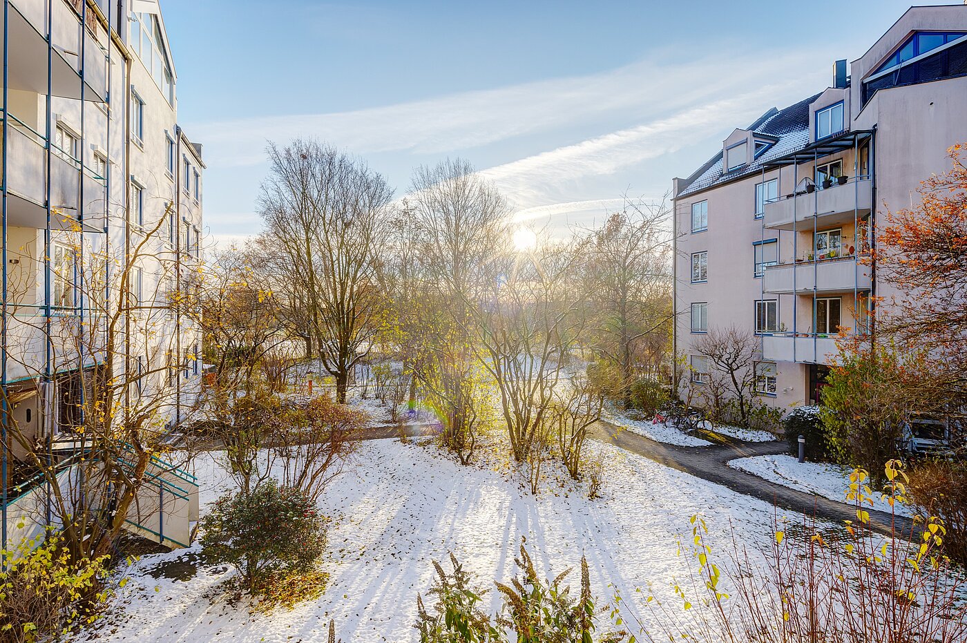 フラット 部屋数 3 部屋 | München-Bogenhausen | 70085 | ...in den Innenhof