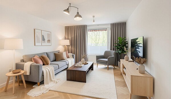 フラット 部屋数 3.5 部屋 | München-Bogenhausen | 703051 | Zugang zum... - (KI generiert)