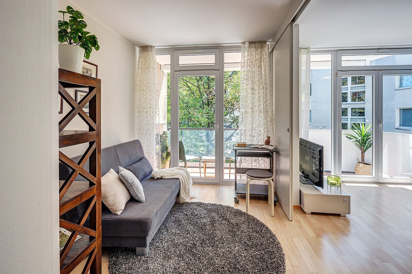 フラット 部屋数 2.5 部屋 | München-Nymphenburg | 2204ML61 | ...mit Zugang zum Balkon