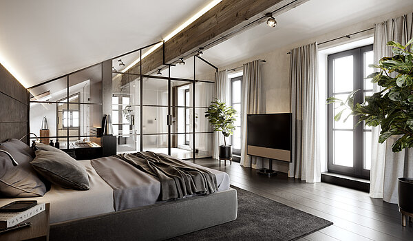 特別物件 部屋数 15 部屋 | Bad Wiessee | 701592 | Landhaus Master Bedroom