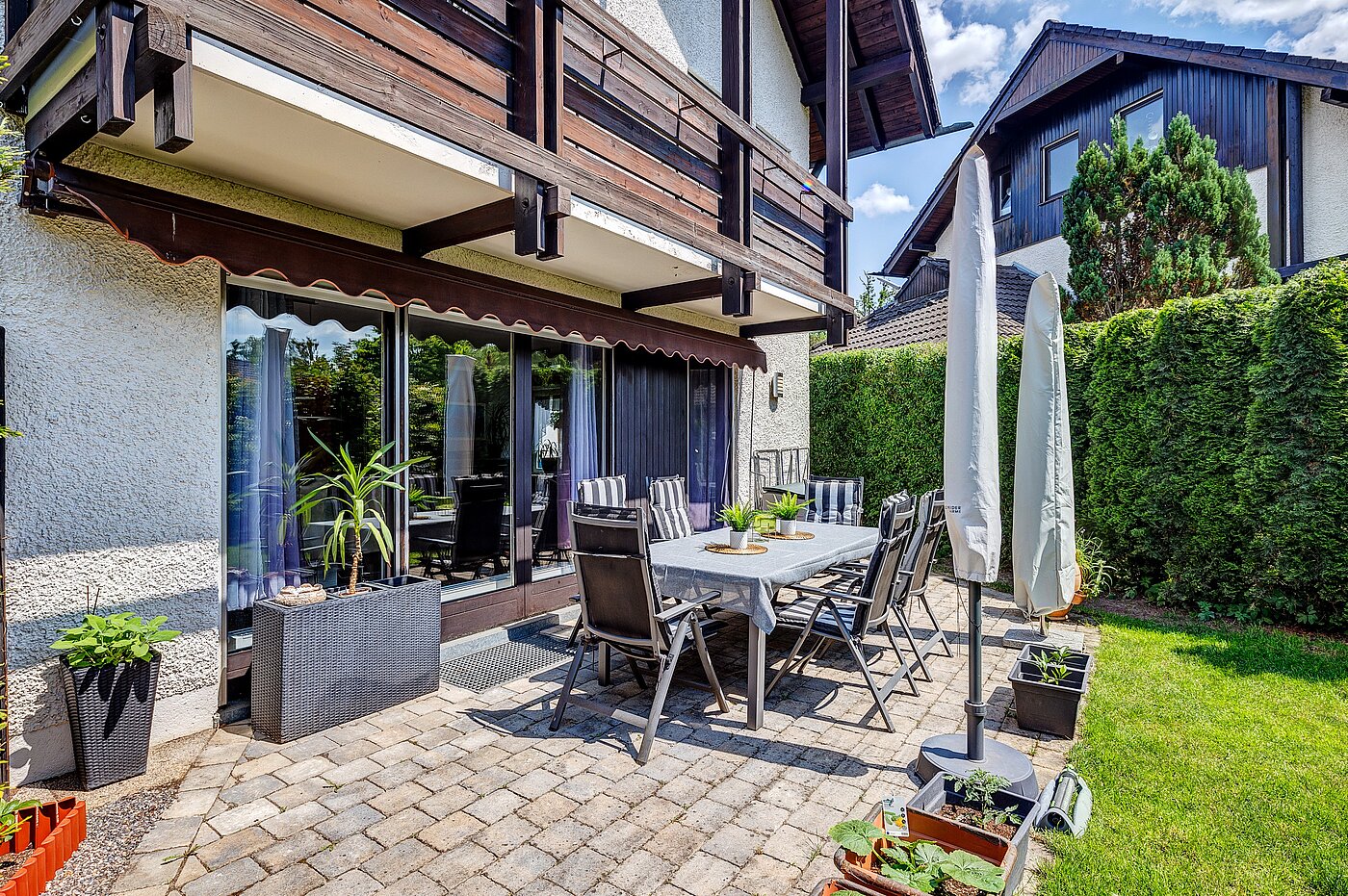 角のテラスハウス 部屋数 6 部屋 | Germering | 70033 | ...sonnigen Südwesterrasse