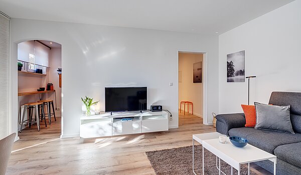 フラット 部屋数 2 部屋 | München-Moosach | 70462 | Wohnzimmer