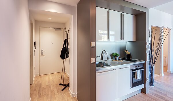 Apartment 部屋数 1.5 部屋 | München-Bogenhausen | 70378 | Eingangsbereich