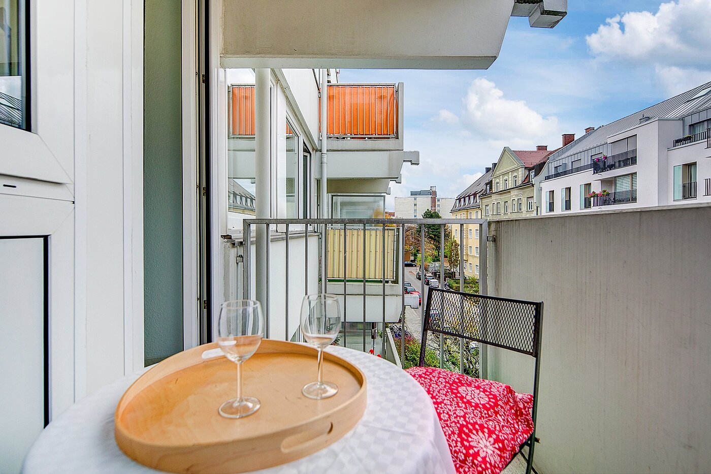 フラット 部屋数 1 部屋 | München-Neuhausen | 1911ML8 | Sonniger Balkon