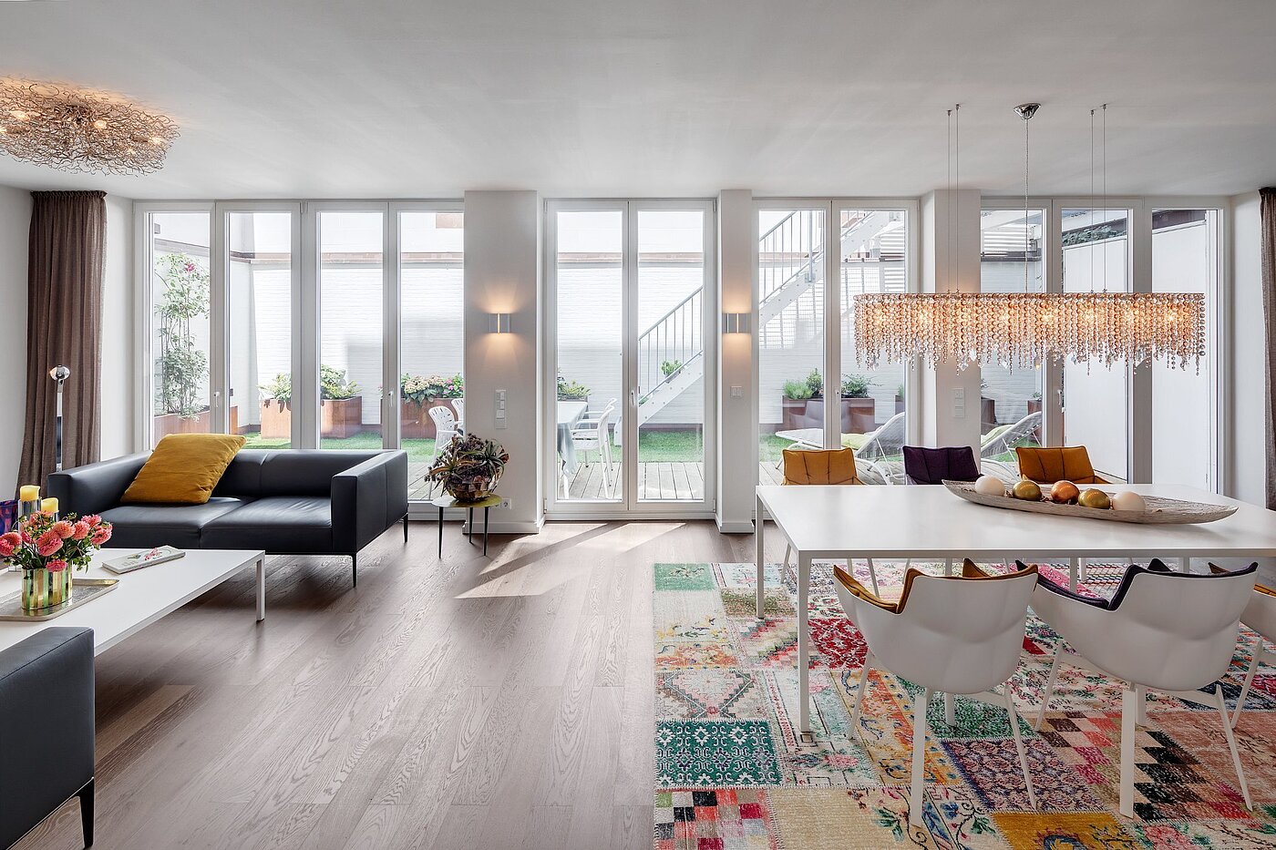 フラット 部屋数 5 部屋 | München-Maxvorstadt | 1807ML1 | Wohnen mit Blick ins Atrium