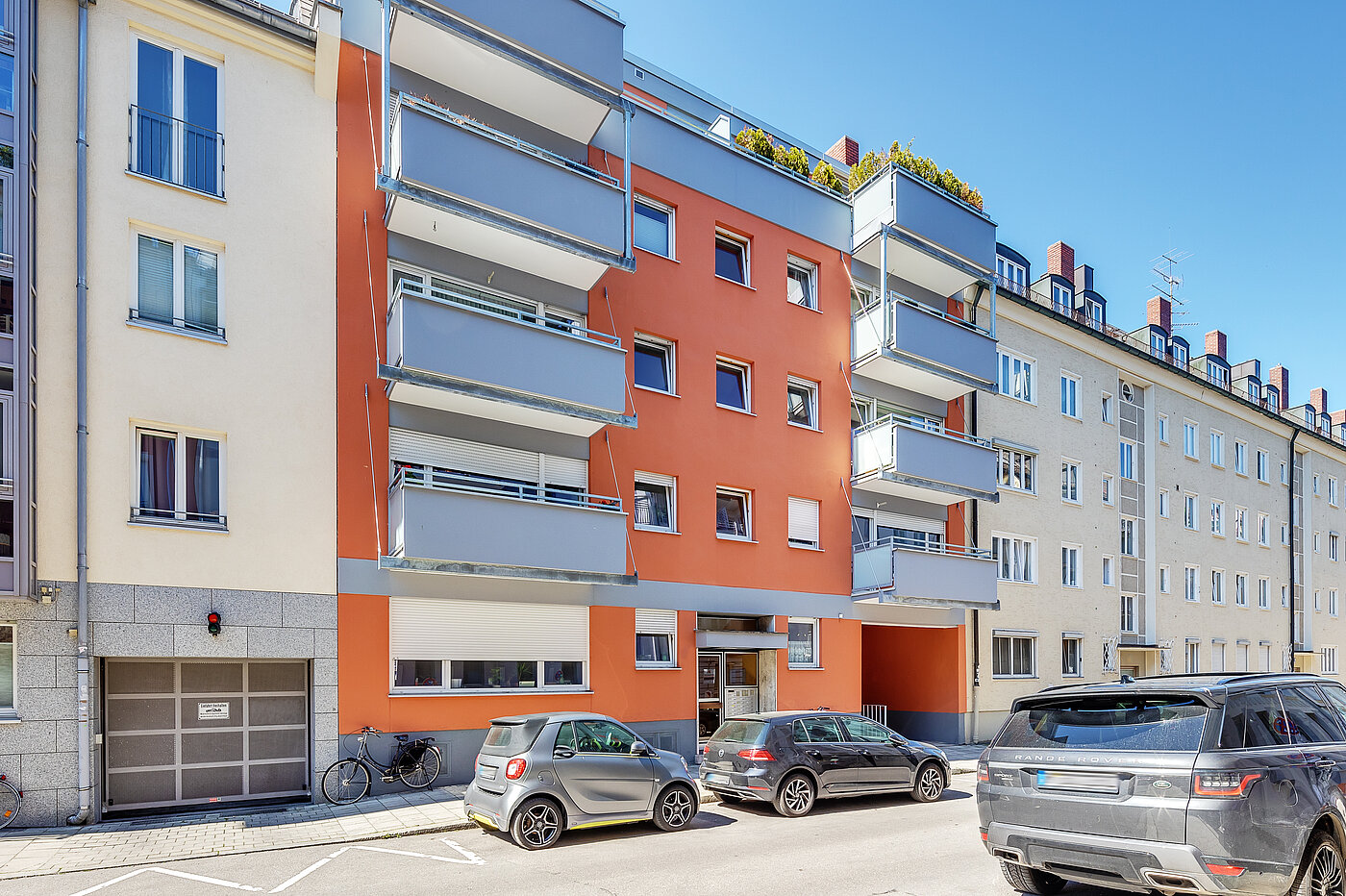 フラット 部屋数 1 部屋 | München-Schwabing | 70449 | Außenansicht
