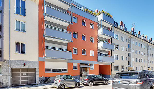 フラット 部屋数 1 部屋 | München-Schwabing | 70449 | Außenansicht