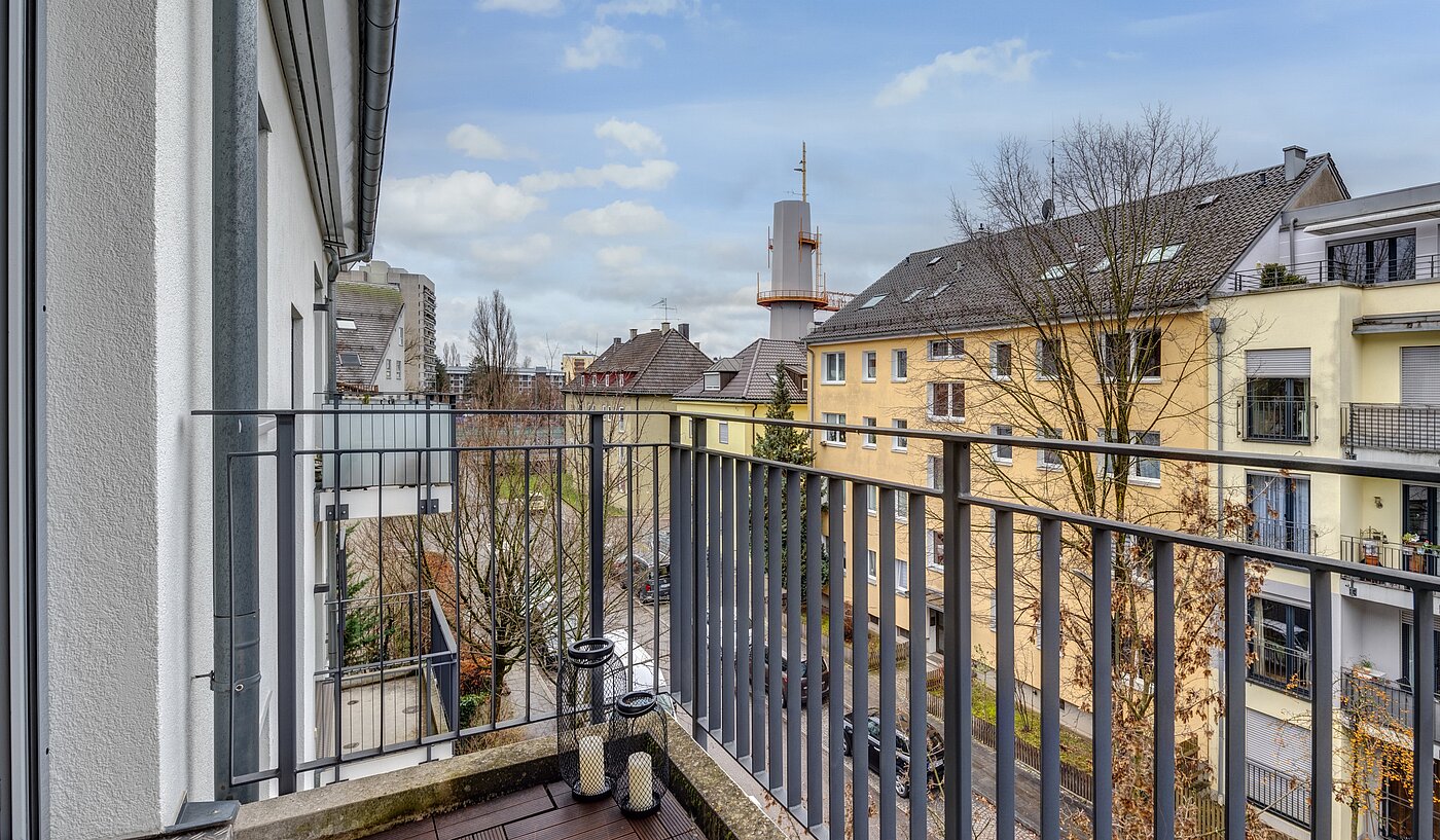 Apartment 部屋数 1 部屋 | München-Milbertshofen | 70188 | Balkon