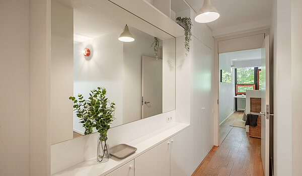 フラット 部屋数 2 部屋 | München-Solln | 70418 | Flur Blickrichtung Schlafzimmer
