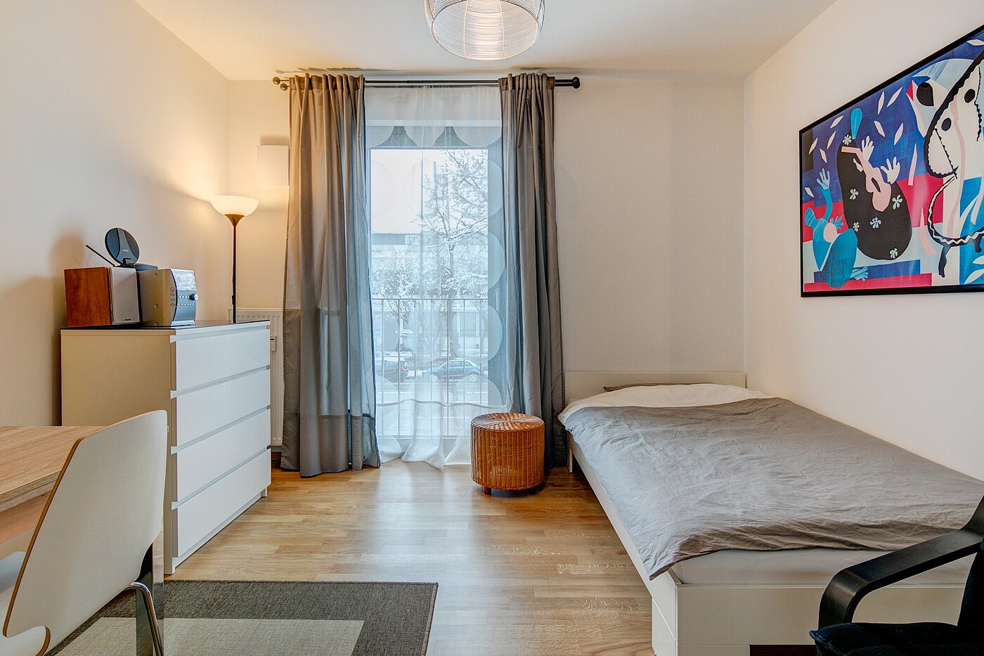 Apartment 部屋数 1 部屋 | München-Ramersdorf | 70251 | Schlafen