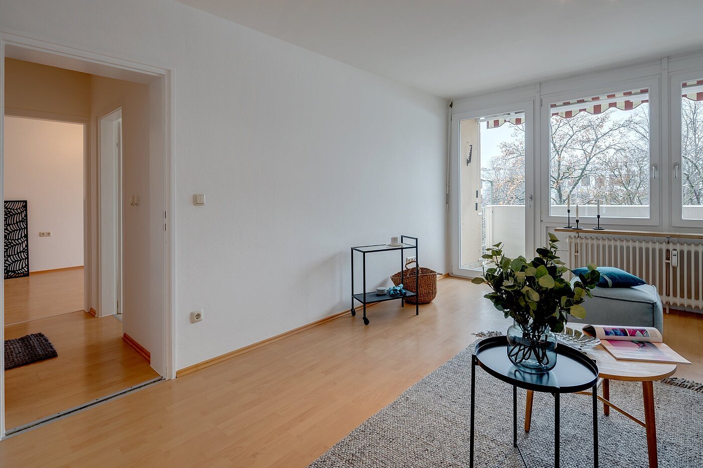 フラット 部屋数 2 部屋 | München-Sendling-Westpark | 1811ML1 | Zugang zum Balkon