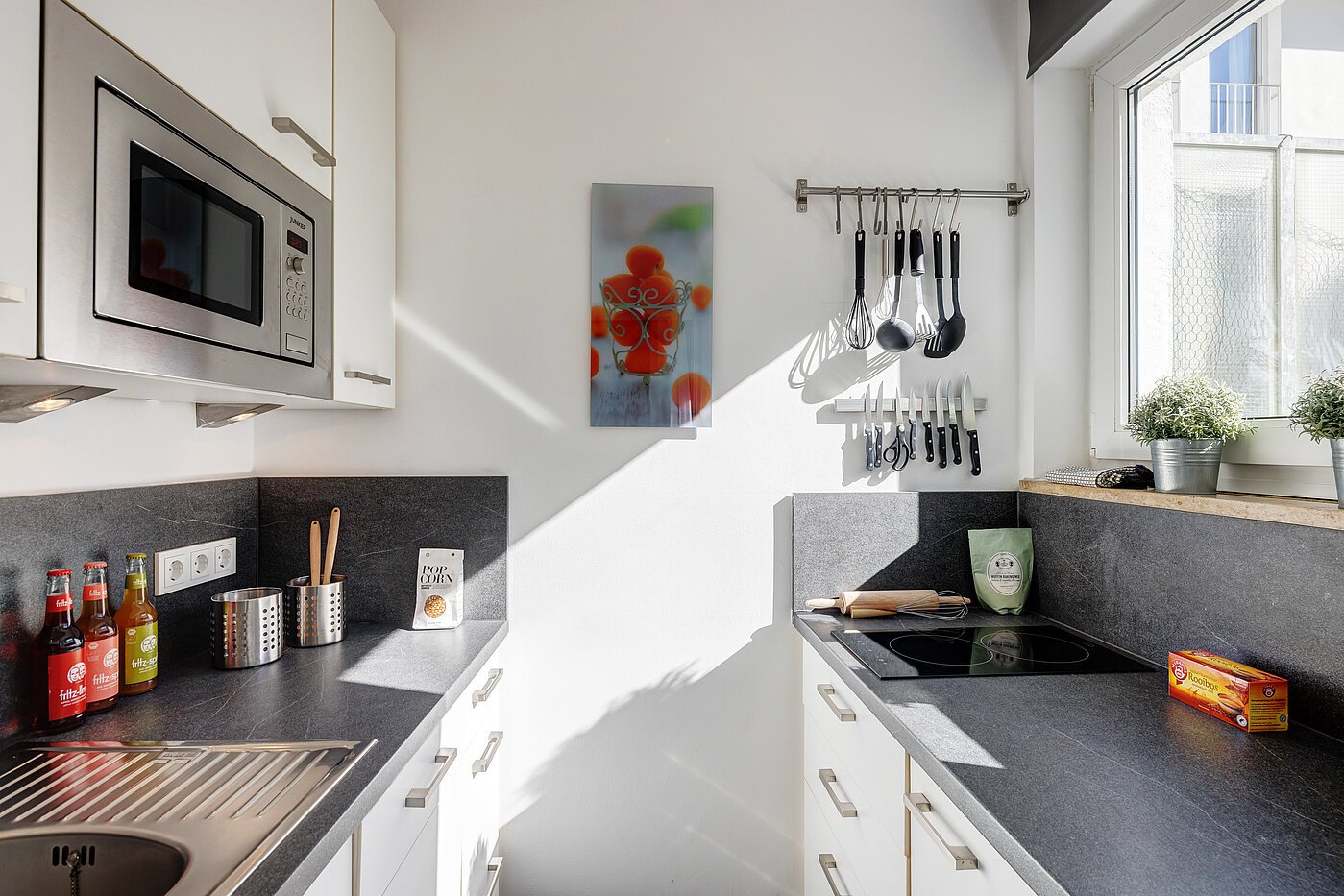 フラット 部屋数 1 部屋 | München-Maxvorstadt | 70027 | Separate Küche mit...