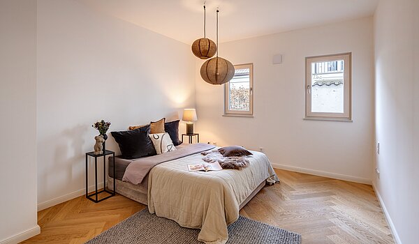 Terrassenwohnung 部屋数 3 部屋 | München-Harlaching | 70371 | Schlafen mit..