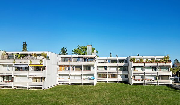 Apartment 部屋数 2 部屋 | München-Feldmoching | 70466 | Ansicht vom Innenhof aus
