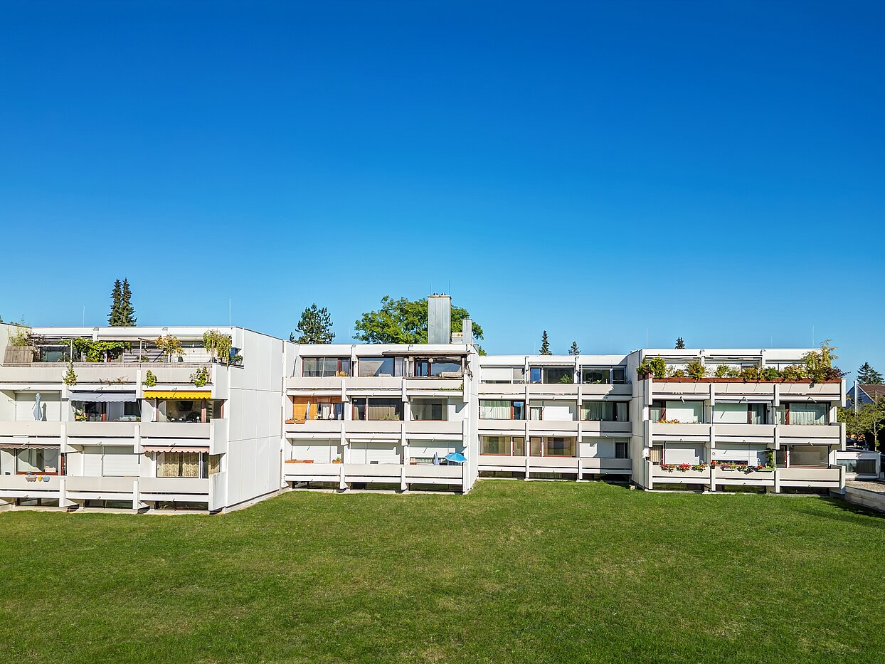 Apartment 部屋数 2 部屋 | München-Feldmoching | 70466 | Ansicht vom Innenhof aus