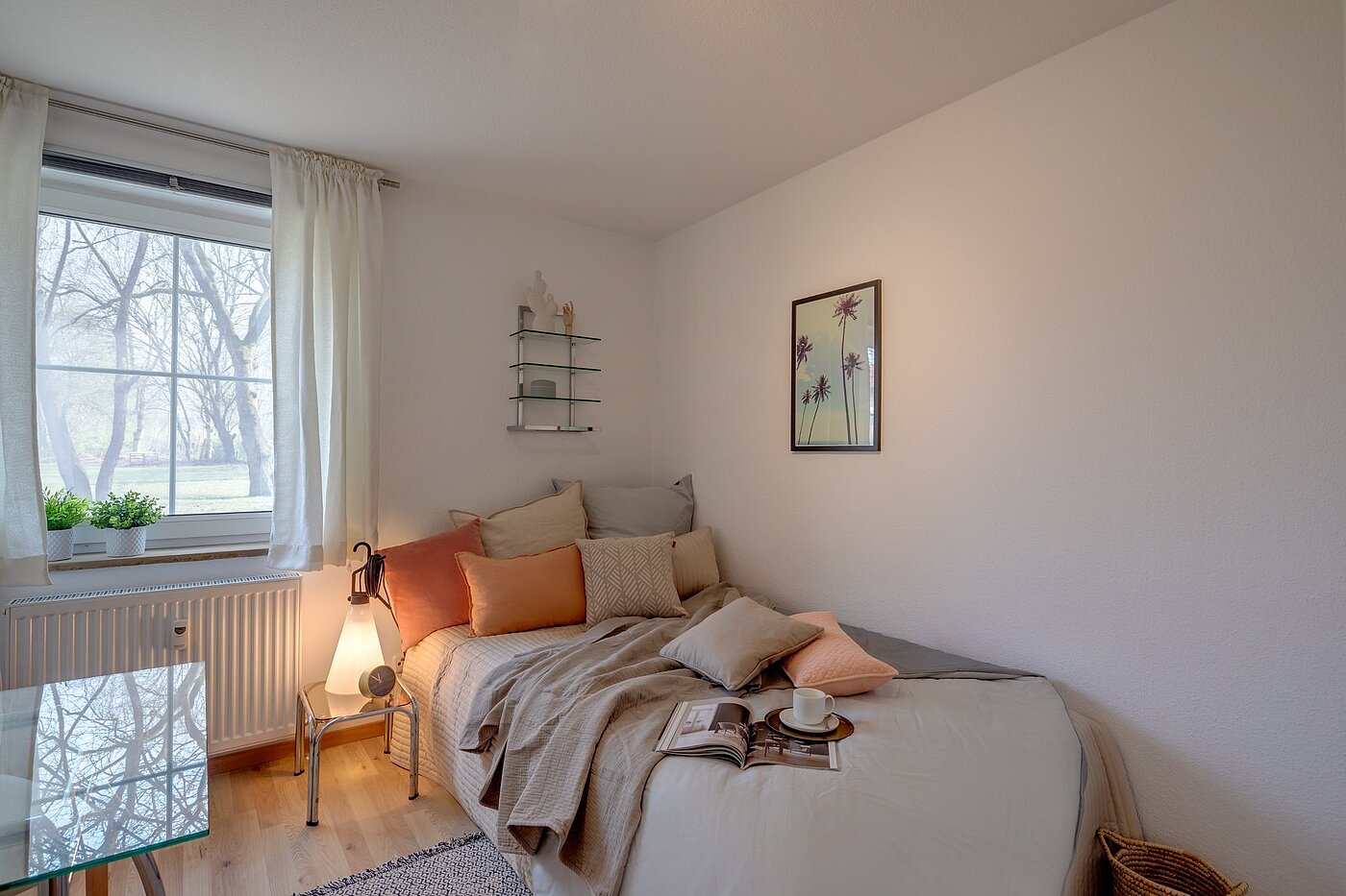 フラット 部屋数 1 部屋 | München-Trudering | 1903ML4 | ...Schlafbereich