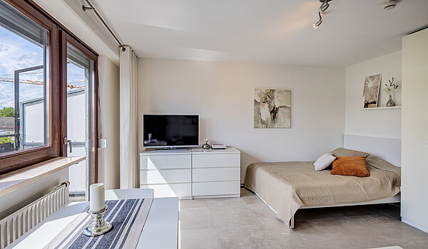 フラット 部屋数 1 部屋 | München-Milbertshofen | 704371 | Schlafen