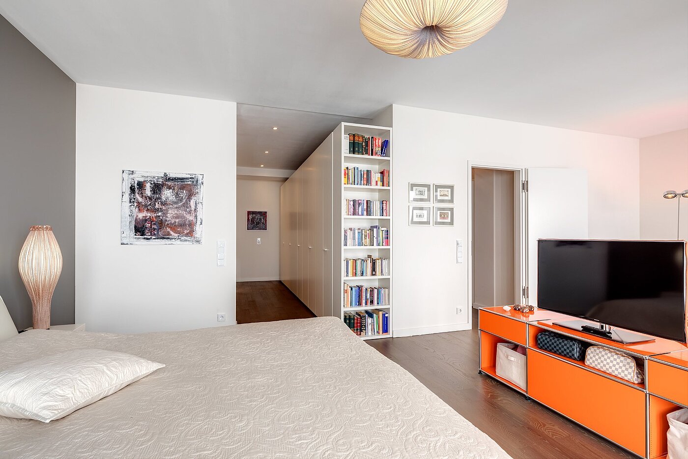 フラット 部屋数 5 部屋 | München-Maxvorstadt | 1807ML1 | Blick zum Schrankraum