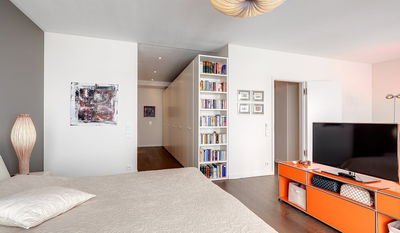 フラット 部屋数 5 部屋 | München-Maxvorstadt | 1807ML1 | Blick zum Schrankraum