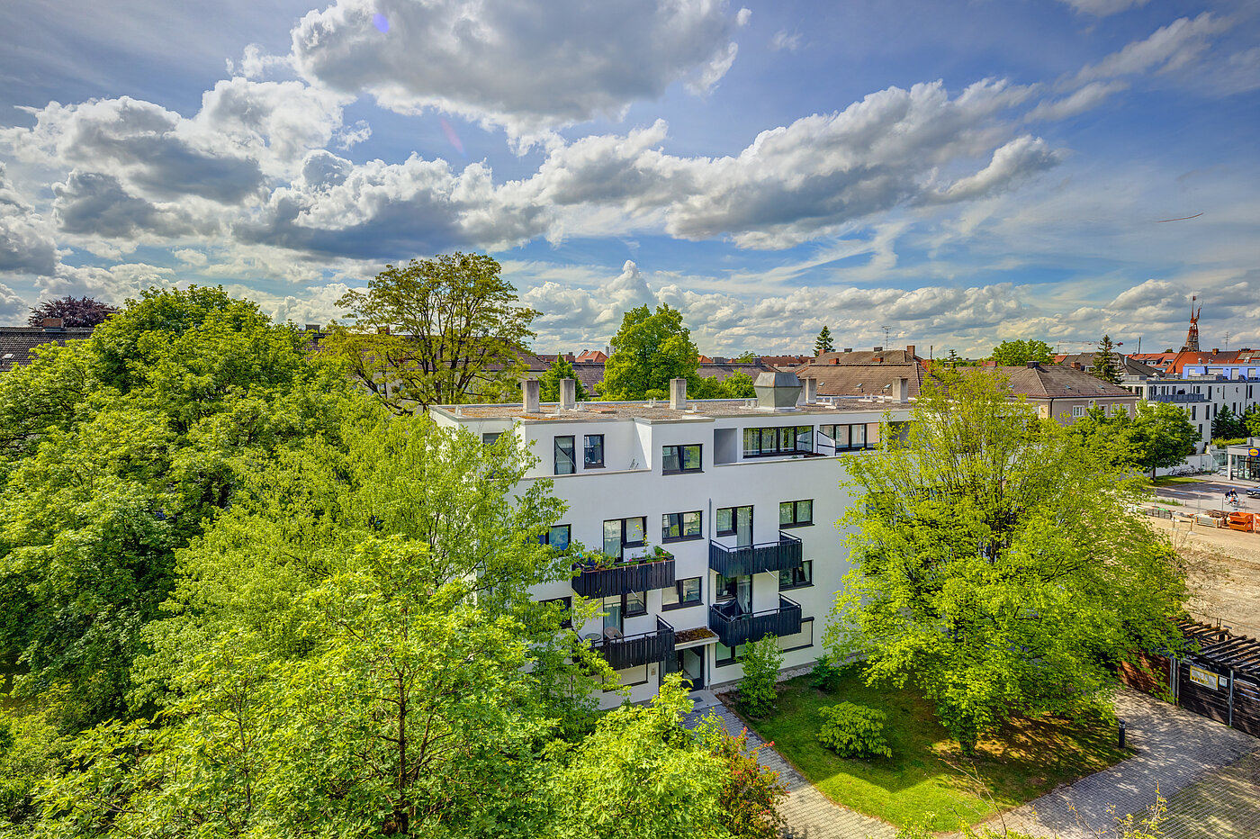 フラット 部屋数 1 部屋 | München-Milbertshofen | 70437 | Grüne Aussichten