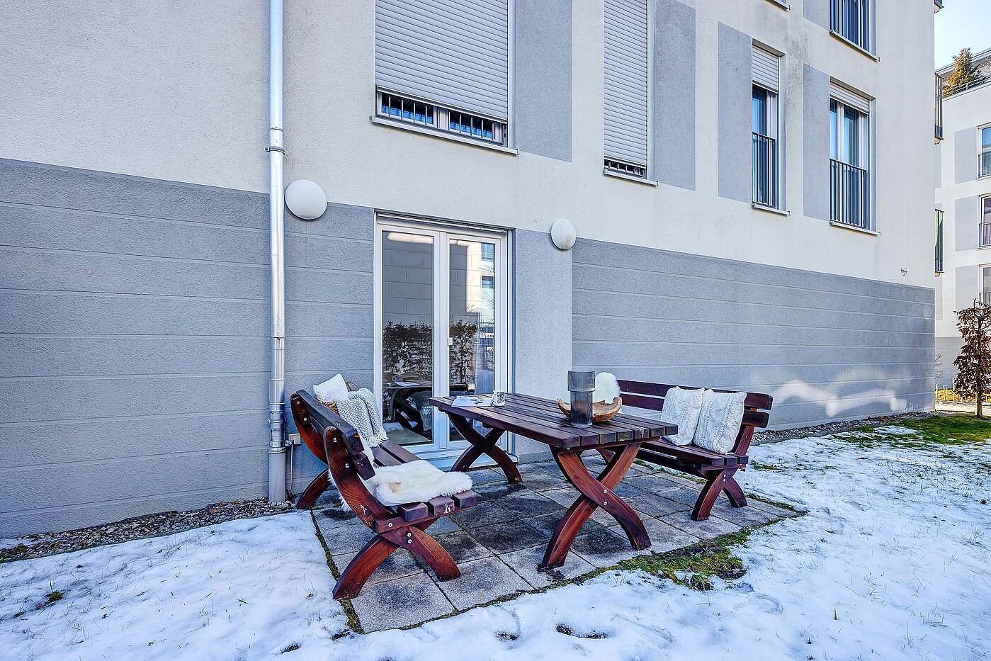 フラット 部屋数 2 部屋 | München-Riem | 2201ML1 | Terrasse und...