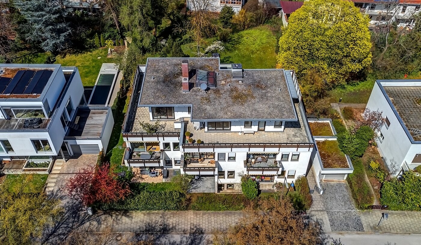 フラット 部屋数 2.5 部屋 | München-Obermenzing | 700191 | Luftaufnahme