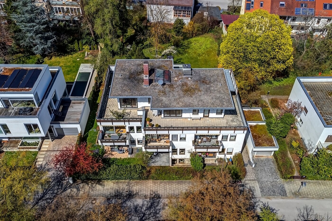 フラット 部屋数 2.5 部屋 | München-Obermenzing | 700191 | Luftaufnahme