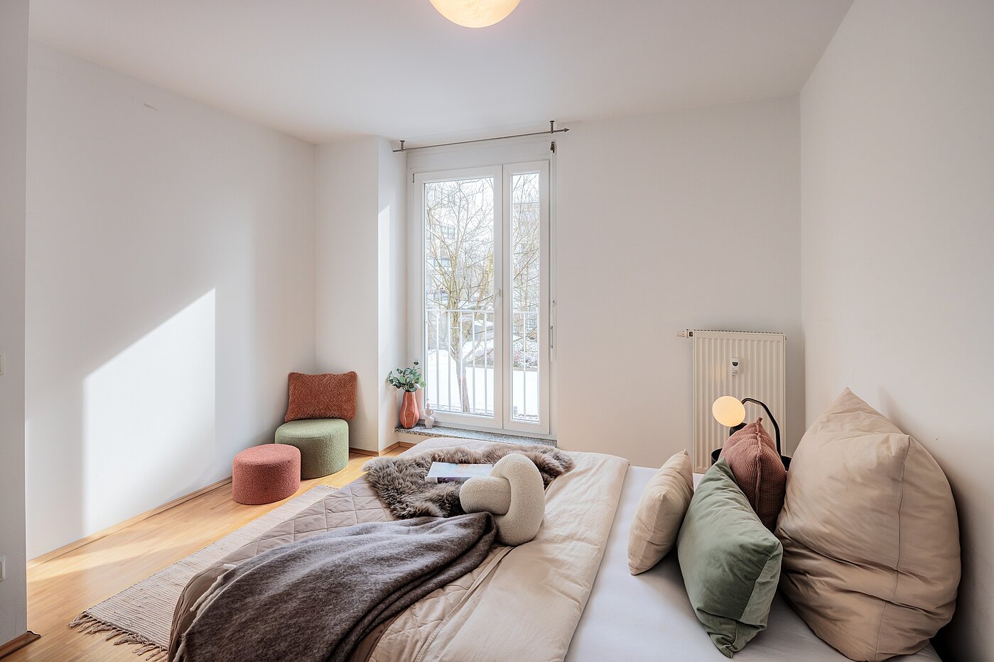フラット 部屋数 2 部屋 | München-Bogenhausen | 70396 | Schlafzimmer