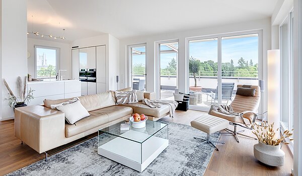 Penthouse 部屋数 3.5 部屋 | München-Oberföhring | 70237 | Großzügiges und helles...