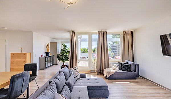 Terrassenwohnung 部屋数 3.5 部屋 | München-Berg am Laim | 704511 | Wohnzimmer