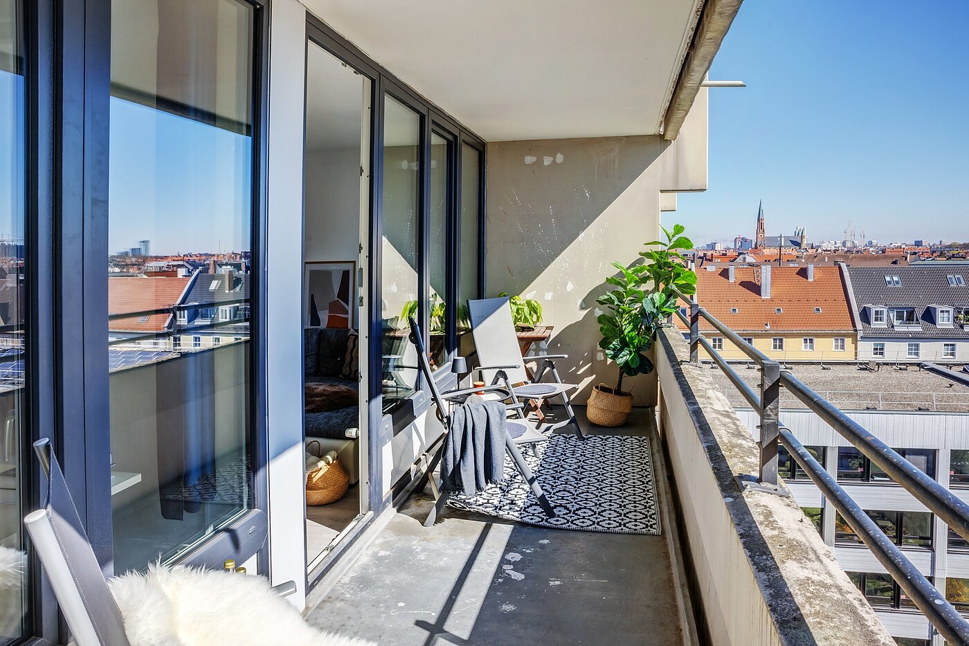 フラット 部屋数 2 部屋 | München-Haidhausen | 70214 | Balkon