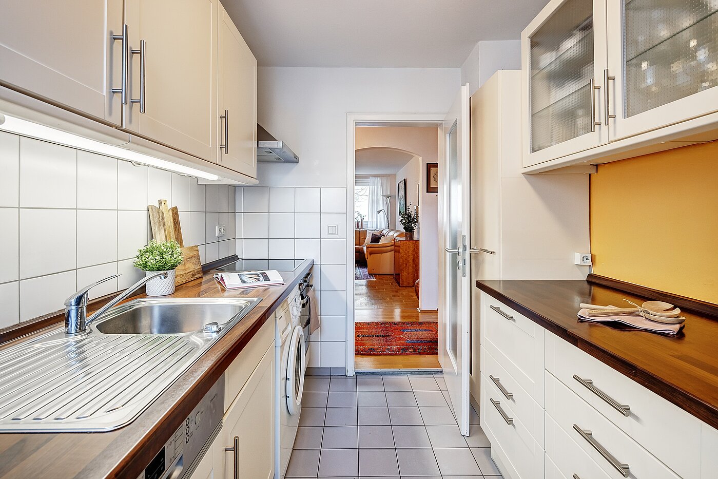 フラット 部屋数 3 部屋 | München-Bogenhausen | 2112ML3 | Blick zur Diele